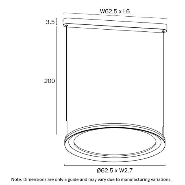 TELBIX-FULCRUM 60 PENDANT
